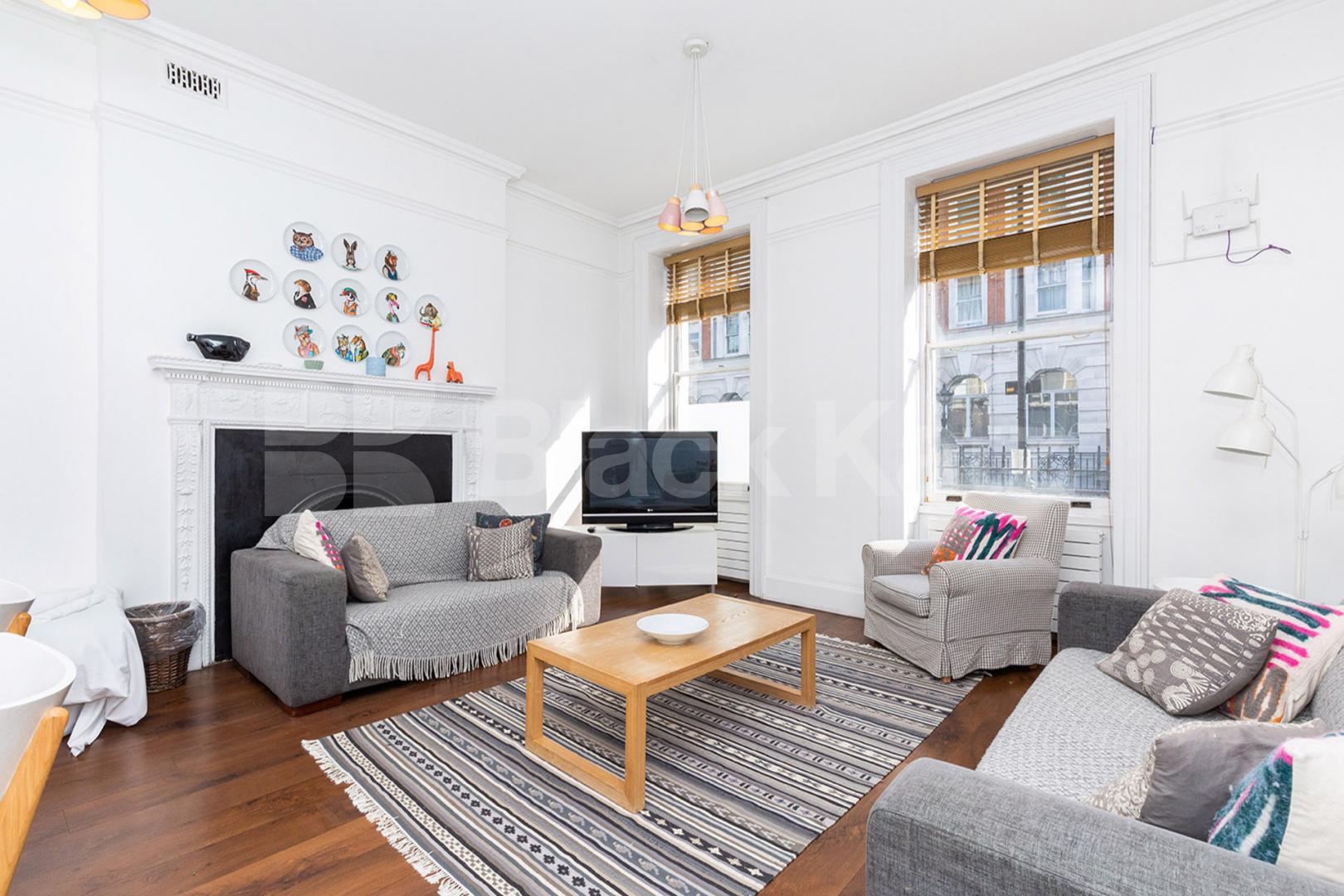 Stunning 3 double bedroom apartment to rent located in the heart of Bloomsbury Gower Street , Bloomsbury